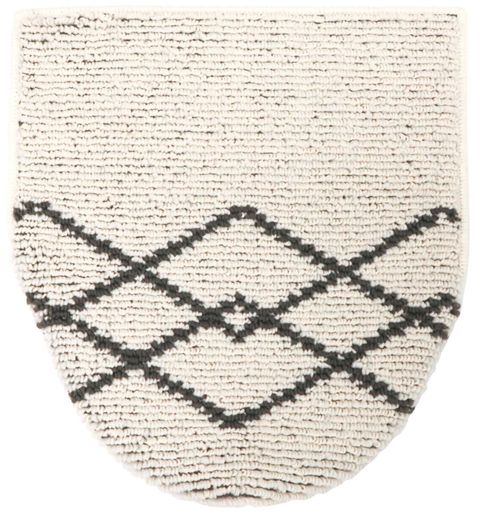 ヨコズナクリエーション(Yokozuna)ヨコズナベニワレンU型O型洗浄暖房兼用トイレフタカバーアイボリー