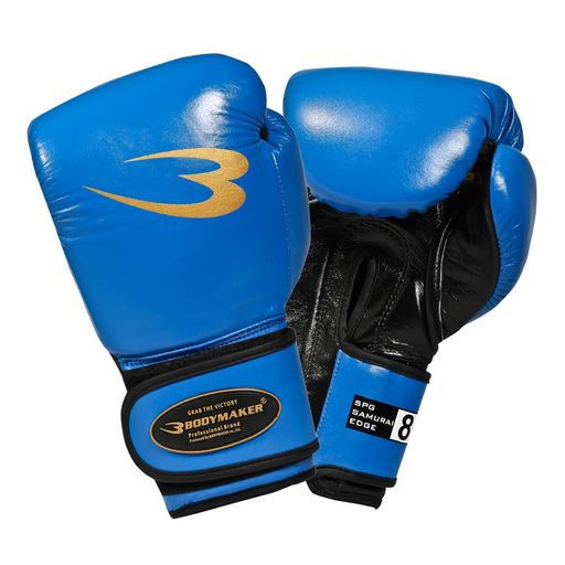 BODYMAKER(ボディメーカー)ボクシンググローブサムライエッジBプロモデル本革プロ選手パンチンググローブボクシンググローブ格闘技メンズレディース14OZブ...