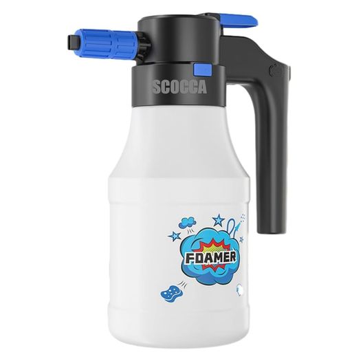 SCOCCA電動発泡スプレーフォームガン洗車フォームガン1.5L大容量霧吹き噴霧器電動スプレーじょうろUSB..