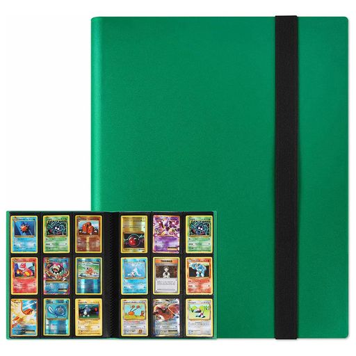 カードファイルコレクションファイルトレカバインダー9ポケット仕様360枚収納大容量ンファイルカード両..