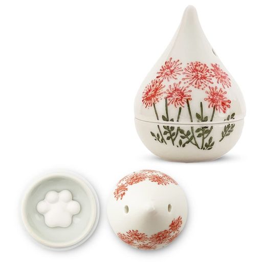 ジェイキッチンズ勲山窯アロマディフューザー波佐見焼日本製5.5x8cm肉球型アロマストーン(アロマプレー..