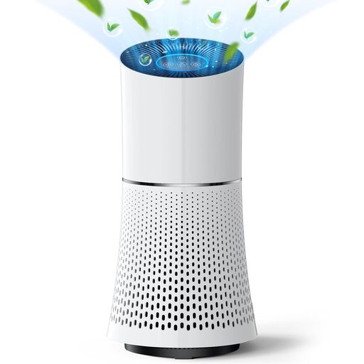 空気清浄機【花粉対策・360°循環清浄・極静音】小型脱臭機花粉対策20~40畳対応静音軽量省エネペット3重HEPAフィルター3段階風量設定睡眠モード1台多役アレルギー対策強力脱臭PM2.5集じん…