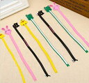 GOLDENFLOWERかわいい!結束バンド配線まとめてスッキリシリコン製くるっとバンド8本セット(8本セット)(3)