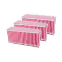 【純正品】ダイニチ(Dainichi)加湿セラミックヒーターフィルター交換用カンタン取替えフィルター3個入E060502赤紫