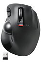 エレコムトラックボールマウス/親指/5ボタン/チルト機能/無線ブラックM-XT2DRBK