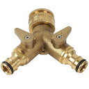 TKY分岐蛇口分岐蛇口コネクター分岐ソケット散水バルブパーツ止水栓配管継手漏れ防止真鍮