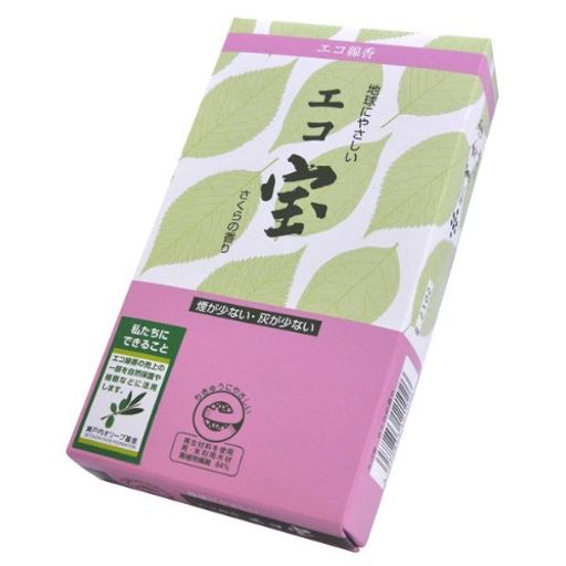 宝シリーズ薫寿堂のお線香エコ宝さくらの香り#2102