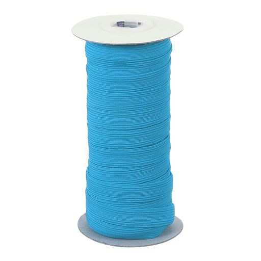 PATIKIL20ヤードx1/2”ゴムバンドポリエステル製フラットエラスティックコード縫製クラフトDIY用ブルー