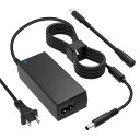 ETOPGODELLACアダプター適用対象DELLノートパソコン19V3.34A65W電源ACアダプターDCプラグ変換ケーブル付き交換・代替INSPIRON11...