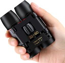 ToopMount30x60双眼鏡コンパクトプリズム双眼鏡折りたたみポータブル望遠鏡マルチコーティングレンズ付き防水軽量光学機器大人用バードウォッチングハイキン...
