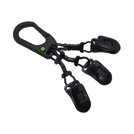 ゴルフクリップシングル1点ダブル2連3連パターカバーホルダー手袋ホルダーグローブホルダータオルホル..