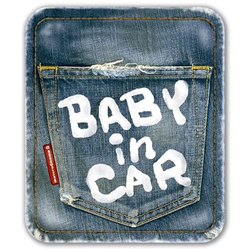 【マグネット】デニム風BABYINCARマグネットステッカー赤ちゃんが乗っていますベビーインカーベビーinカー(BABY) 【マグネット】デニム風BABYINCARマグネットステッカー赤ちゃんが乗っていますベビーインカーベビーinカー(BABY)