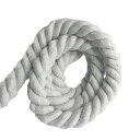 ILLIDAN綿ロープ綿3ツ打20mm/2M柔らか太い手芸用天然コットンロープ手作りインテリア飾りDIY8mm/12mm/15mm/20mm(2M)