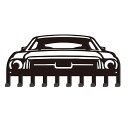 SUPERDANT車キーフック玄関壁掛けフックじどうしゃ鍵かけ鉄製フック壁取り付け式コートラックウォールハンガーマルチフックネジ付き鍵フック小物ホルダーキースタ...