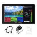 FEELWORLDLUT55.5インチ超高輝度3000NITタッチスクリーンDSLRカメラフィールドモニター、F970外部電源およびインストールキット4KHDMI入力出力1920X1080IPSパネル(2)