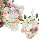 OrgMemory造花飾り人工植物観賞植物インテリア誕生日プレゼント結婚式DIYパーティー撮影美術館ホーム庭園(デリケート・チーク)