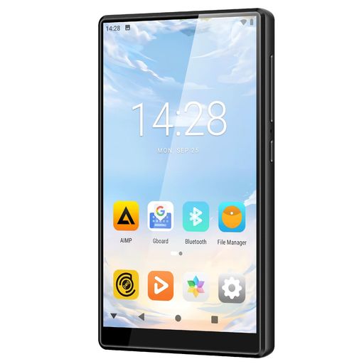 MP3プレーヤーAndroid94.7インチBluetoothWiFi1080P2500mAhバッテリー80GBフルタッチスクリーン音楽検..