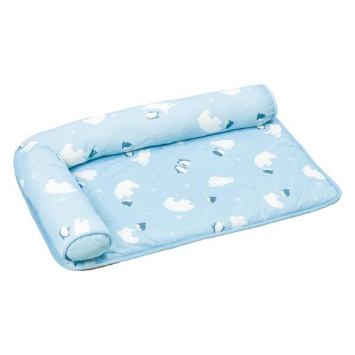 コモライフペット用冷感ごろ寝マットMペット冷感マットひんやりベッド犬猫枕取り外しOK洗える