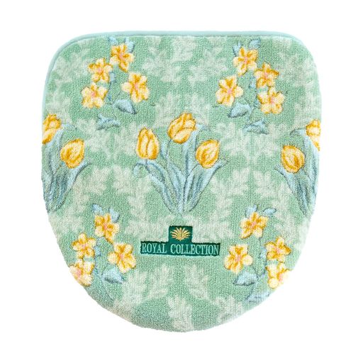 オカ(OKA)ロイヤルコレクションアーツドレニモフタカバーグリーン(洗える北欧おしゃれ)