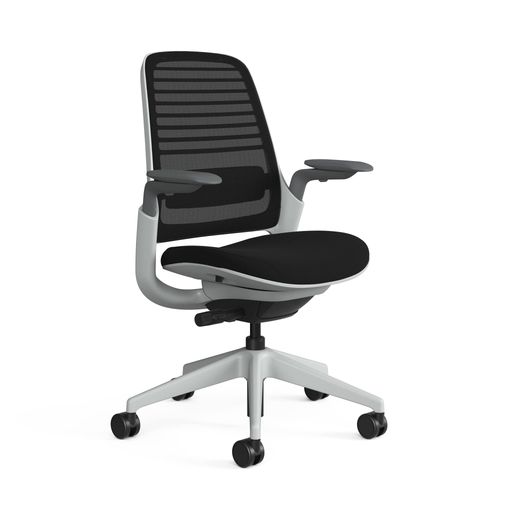スチールケース(Steelcase)Series1シリーズ1オフィスチェアゲーミングチェアLicoriceシーガルフレーム..