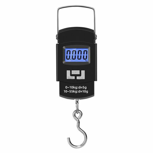 SZSL携帯型フック秤【最大50kg/大型品対応】携帯型電子計数秤高精度小型食品携帯型電池付き