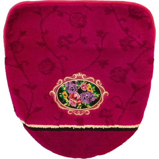 オカ(OKA)ふたカバーピンクドレニモタイプ(U、O、洗浄暖房兼用)シェニールロゼ(エレガントゴージャス)