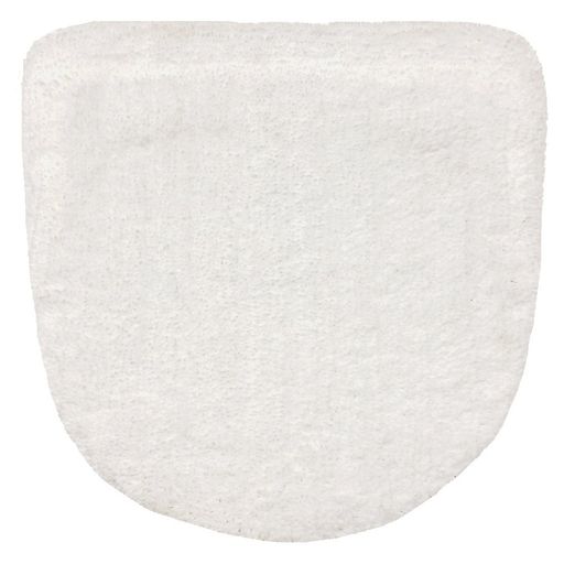 センコーM+homeエスタルトシャギートイレふたカバーホワイト温水洗浄・暖房用吸水速乾日本製12726