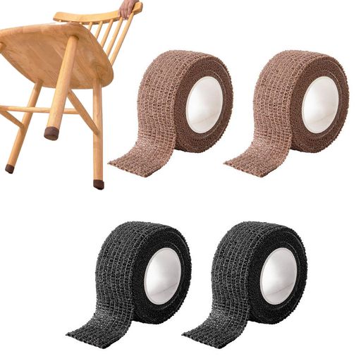 DEVENTORZ椅子脚カバーイス脚カバー4本セット椅子足滑り止めテープ高弾性不織布素材様々な形状の椅子足..