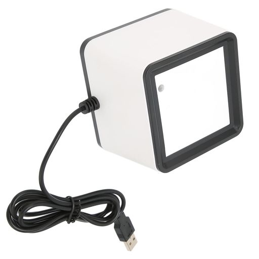 ワイヤレスバーコードスキャナー、ポータブル多機能オールラウンドハンズ無料デスクトップバーコードリ..