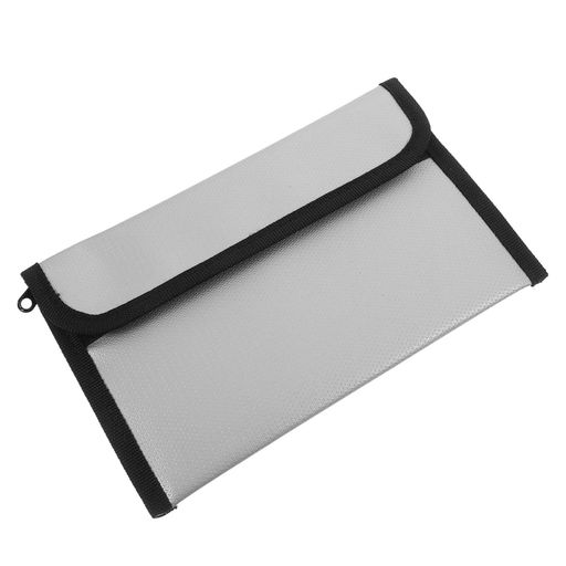 耐火バッグ集金袋書類保管ケース防水ファイルバッグ耐火性書類セーフティー難燃加工防炎貴重品安心防火..