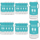 多機能携帯トイレ、使い捨て尿袋、男女兼用、車載トイレの車酔い嘔吐、携帯トイレの急速凝固、700cc、消毒防臭、防災用品、登山、災害、緊急18点セット