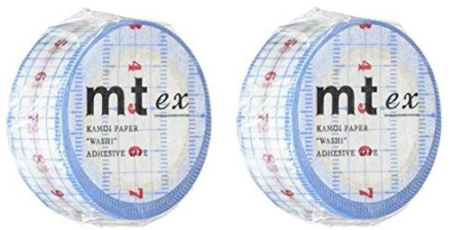 【2個セット】mtexマスキングテープ定規MTEX1P96