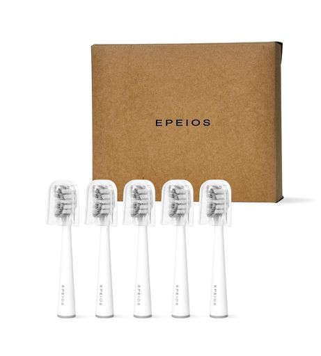 エペイオス(Epeios)電動歯ブラシ音波歯ブラシ替えブラシヘッド5本歯ブラシ音波式電動歯ブラシ専用替え..