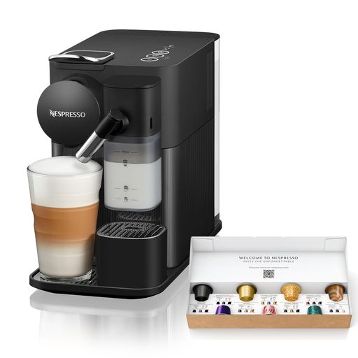 ネスプレッソカプセル式コーヒーメーカーラティシマ・ワンプラスシャドーブラック水タンク容量1Lミルクレシピ対応F121-BK-W