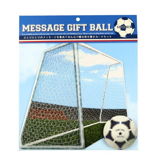 グリーティングライフ色紙メッセージギフトボールサッカーBS-12