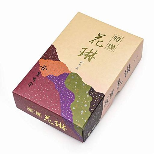 【ひるた仏具店】お線香薫寿堂特選花琳ミニ寸9.0cm白檀の香り短いタイプ