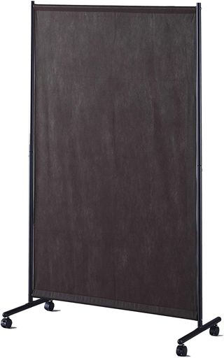 大竹産業間仕切りパーテーションキャスター付きブラウン90x152cm衝立て目隠しスクリーンPTH-90BR
