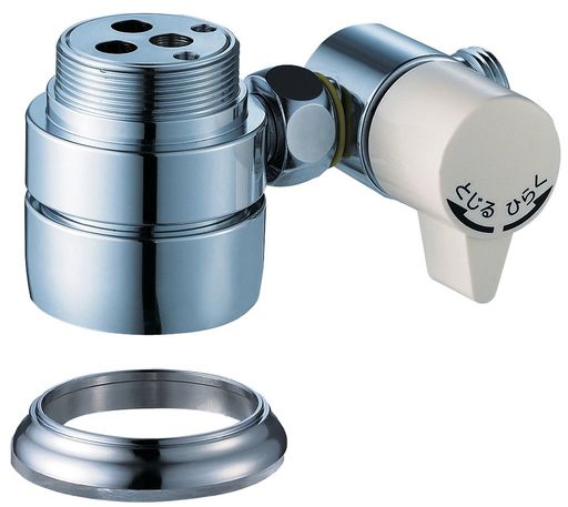 SANEI(サンエイ)シングル混合栓用分岐アダプターSANEI用キッチン水栓分岐食洗器浄水器B98-AU1