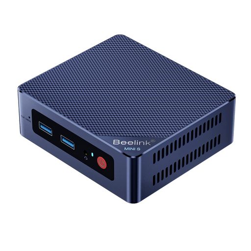 Beelink Mini S12 Pro N100 Mini PC Intel Alder Lake-N100 16GB DDR4 512GB M.2 SSD Windows11 Home 2.5G 有線 LAN …
