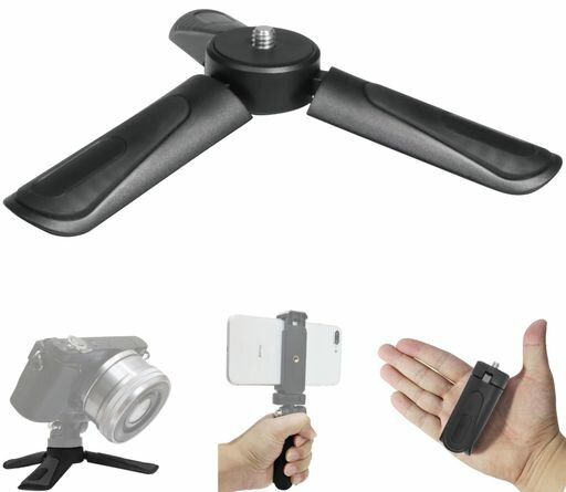 2Wayミニ三脚1/4インチ