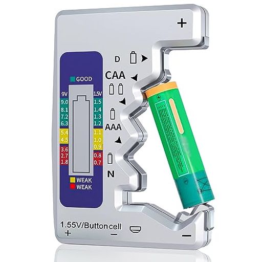 電池チェッカーデジタルバッテリーチェッカー1個セット電池残量測定器電源不要LCD液晶画面ユニバーサルバッテリー測定器1.5V/9V対応軽量小型バッテリーテスターオフィス家庭用コインボ… 電池チェッカーデジタルバッテリーチェッカー1個セット電池残量測定器電源不要LCD液晶画面ユニバーサルバッテリー測定器1.5V/9V対応軽量小型バッテリーテスターオフィス家庭用コインボ…