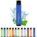 電子タバコ使い捨てVAPE2500回吸引可能12風味選択可メンソールプレミアムフレーバー大容量爆煙水蒸気タバコメンテナンス不要ビタミン入りニコチンなしタールなし...