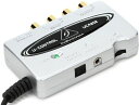 BEHRINGER(ベリンガー)2入力2出力デジタル出力搭載USBオーディオインターフェースホワイトUCA202U-CONTROL