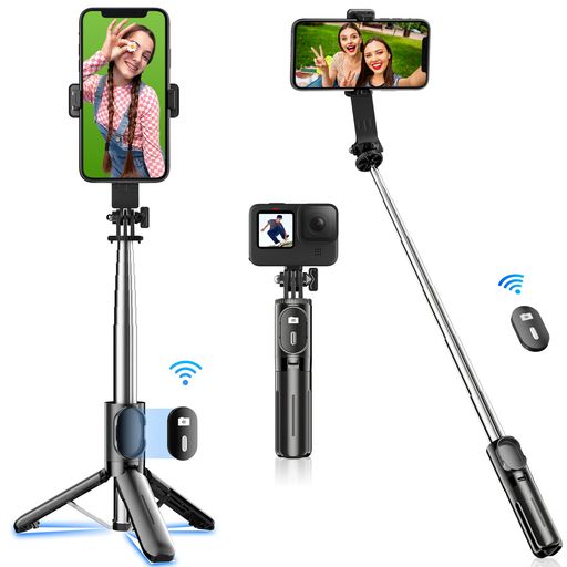 自撮り棒【業界初売りミニ、安定モデル】スマホスタンド三脚スマホデジカメ兼用じどり棒IPHONE&ANDROID対応じどりぼうスマホ三脚コンパクト自撮り棒リモコン付き携帯スタンド折りたたみ… 自撮り棒【業界初売りミニ、安定モデル】スマホスタンド三脚スマホデジカメ兼用じどり棒IPHONE&ANDROID対応じどりぼうスマホ三脚コンパクト自撮り棒リモコン付き携帯スタンド折りたたみ…