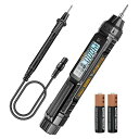 ANENGA3005テスター、ペン型マルチメーター、4000カウントテスター、非接触電圧検知機能、デジタル測定AC/DC電圧、抵抗、ダイオード、導通、連続性、静...