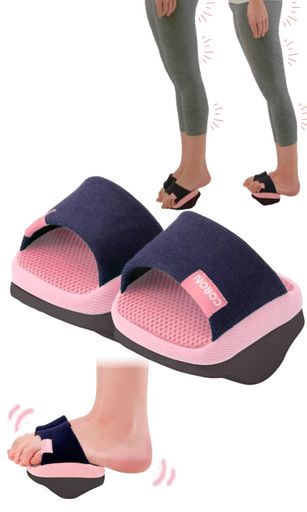 TraEn230バランスボード足痩せ足の筋肉を鍛える器具o脚矯正スリッパ内転筋トレーニング器具体幹トレー..