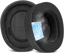 SOULWIT冷却ジェルパッドイヤーパッドSteelseriesArctisNovaProWirelessヘッドホン用交換パッドスティールシリーズ用ヘッドセットクッション高密度フォームヘッドパッド冷感厚手パッド