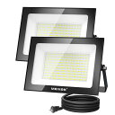 MEIKEE【80W超薄型2個セット】LED投光器作業灯超高輝度昼光色6500K8000LM省エネ豪雨対応IP66防水800w相当5万時間点灯可能13年間耐久度省エネ120°広角看板灯駐車場ガレージ体育館用倉庫照明
