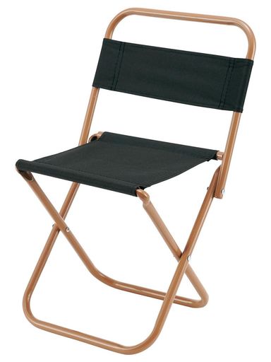 カクセーレジャーチェアポータブル使用時幅27cmx奥行27cmx高さ44cmブラックアウトドア運動会キズつきにくいパウダーコートLeisure&LifeLL-0...