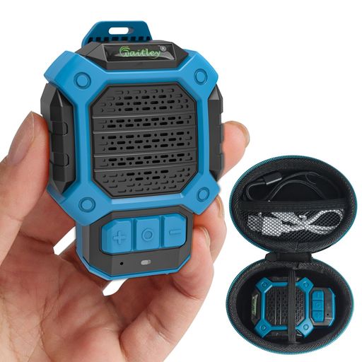 waitleyミニBluetoothスピーカー超軽量ウェアラブルスピーカー携帯用のブルートゥースspeaker67g小型コンパクト/強化クリップ付き/マグネット機能付き/Type-C充電/マイク内蔵ハンズフリー通話対…